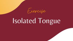 Isolated Tongue