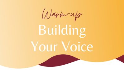 Building Your Voice